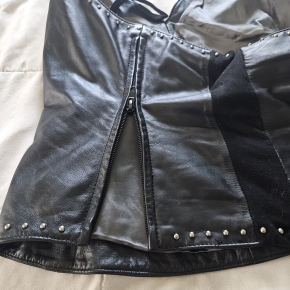 Harley-Davidson Black Studded Halter Top - Picture 4 of 7
